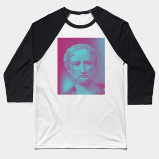 Cayo Plinio Segundo Pink Portrait | Cayo Plinio Segundo Artwork 2 Baseball T-Shirt